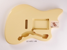LUTHIER SPECIAL - XGP Premium Alder Offset Body Fits Strat® Tremolo Vintage Cream